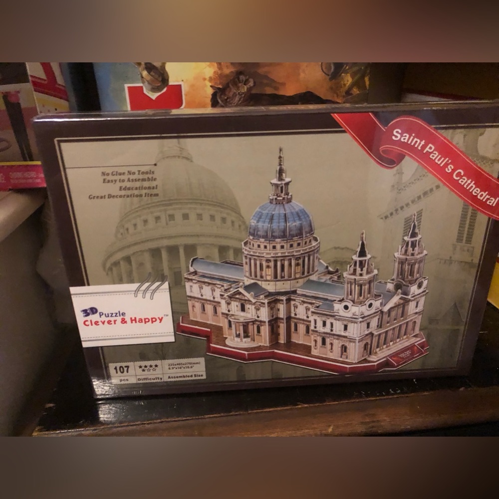 New 3D Clever & Happy Puzzle Saint Paul’s Cathedral Puzzle